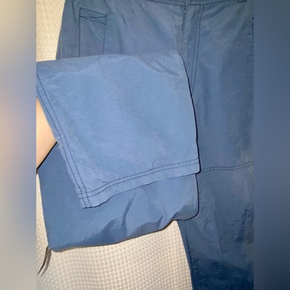 Women’s Vintage Y2K President Stone blue belted high waisted cargo pants Sz 32 - Picture 4 of 16